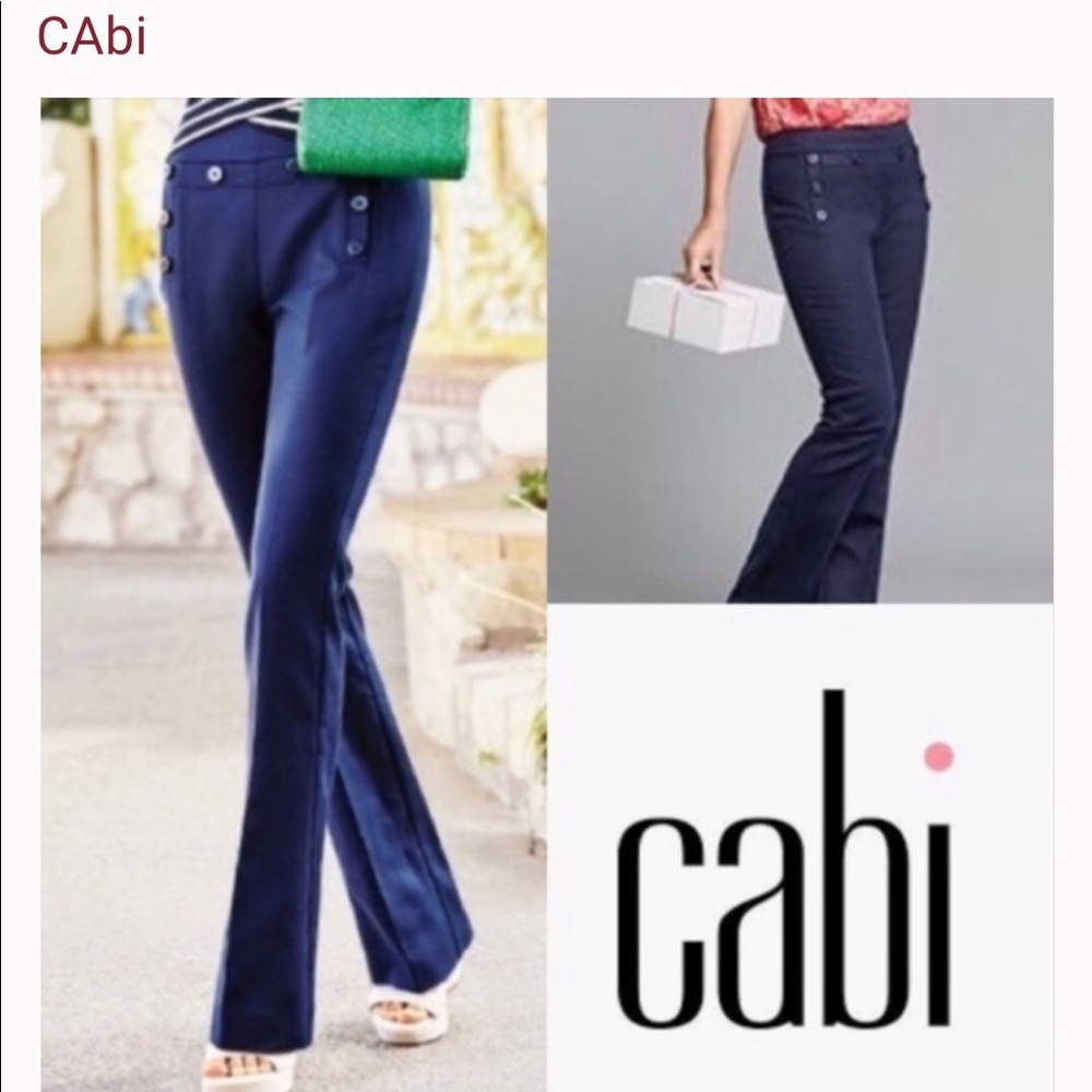 Women’s cabi Nautical Sailor trouser pants
